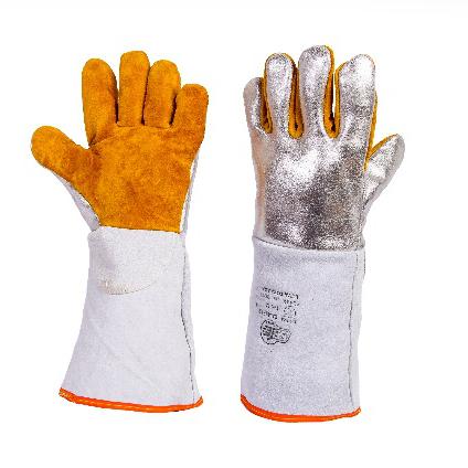 Luva Palma Ignífuga · Dorso Aluminizado — SB Luvas